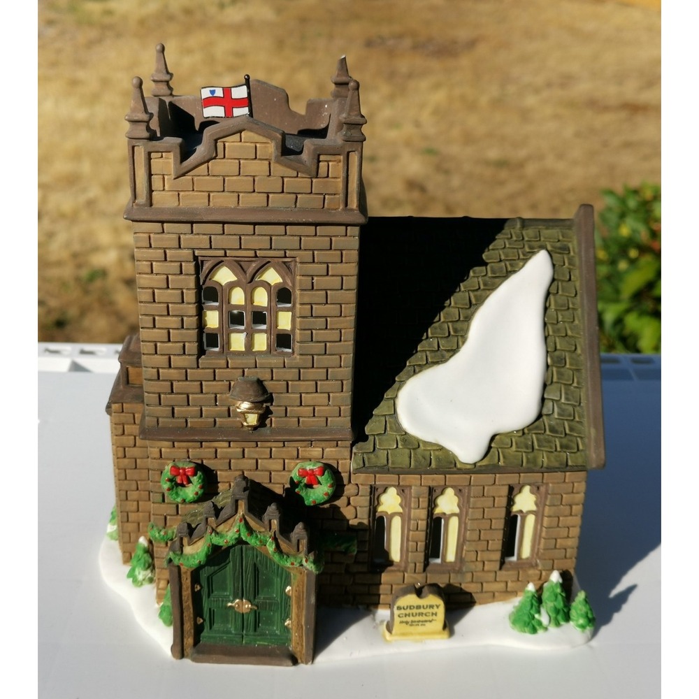 Dept 56 Heritage Dickens Village Series Sudbury Church
